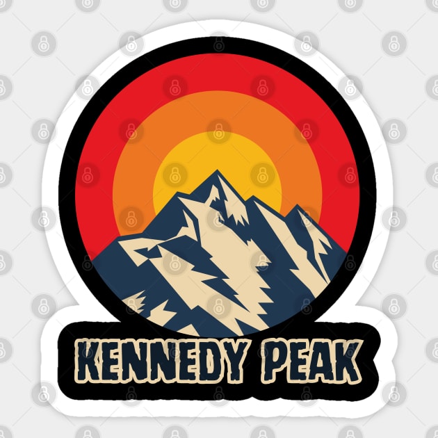 Kennedy Peak Sticker by Canada Cities